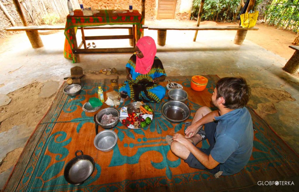 Lekcja gotowania na Zanzibarze