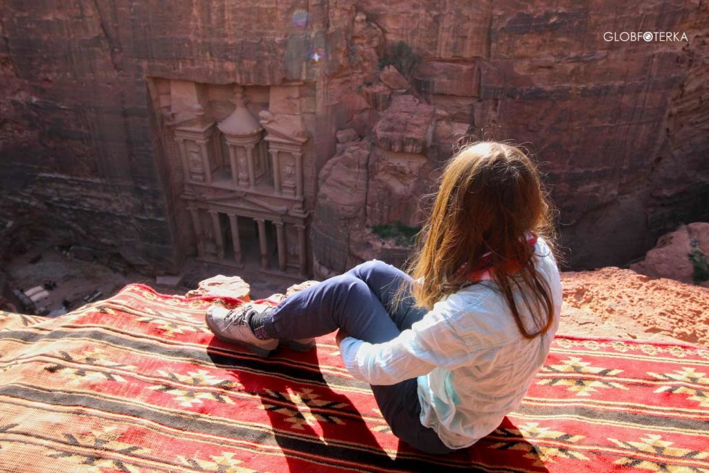 Widok na Skarbiec, Petra