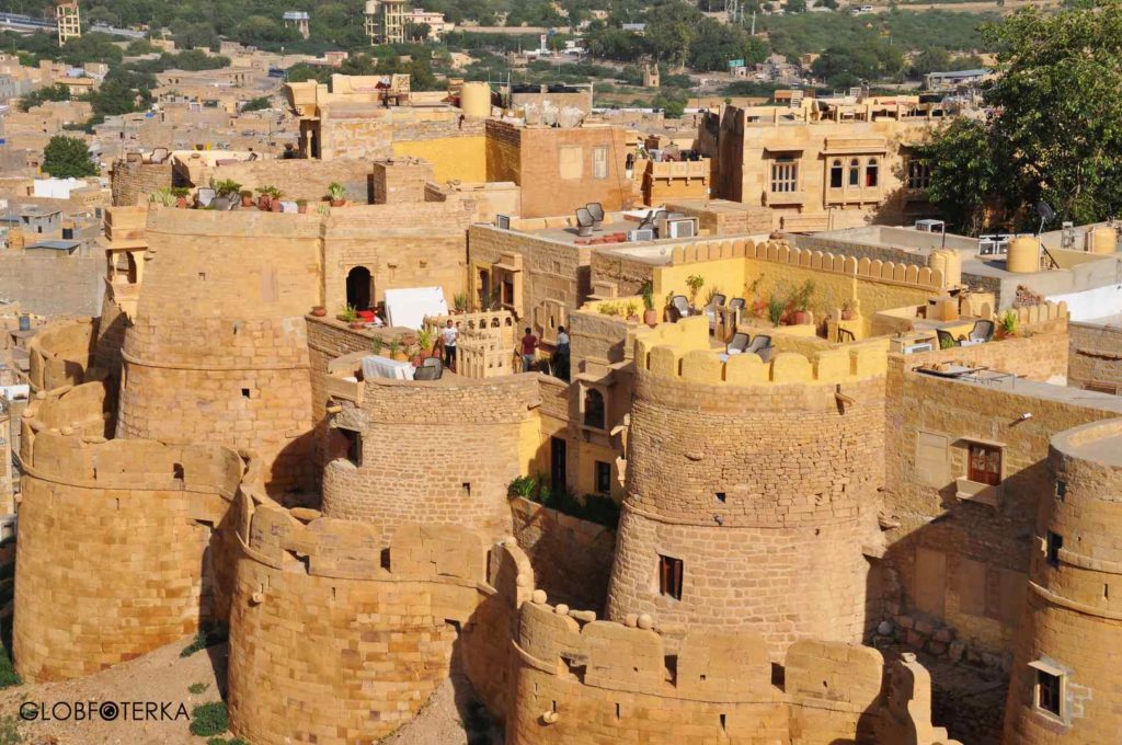 Piaskowy fort w Jaisalmerze